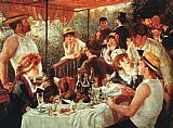 Pierre Auguste Renoir Wall Art - The Boating Party Lunch
